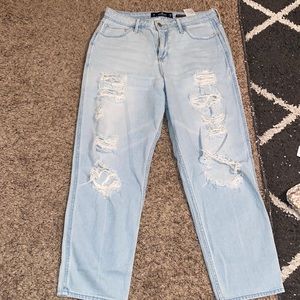 Hollister Ripped Mom Jeans